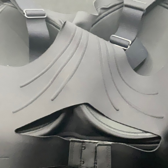 High Support Embossed Racerback Sports Bra All in Motion (Mauve or Black) XL New - Picture 8 of 9